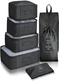 Goolsky Goolsky Packing Cubes, Travel Luggage Packing Organizers Set with Toiletry Bag  - Image 1