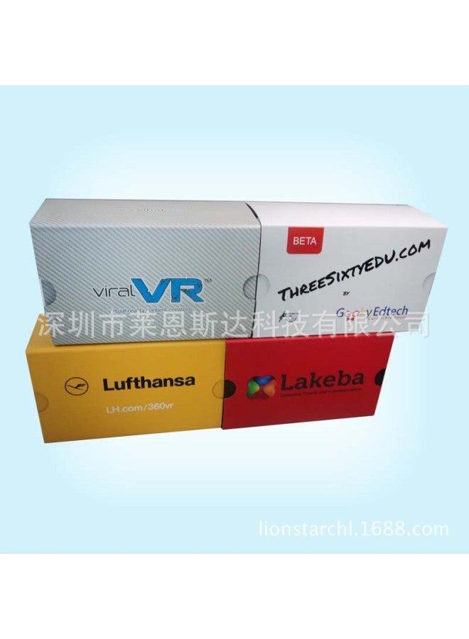 Mobile Phone Google Cardboard VR Second Generation Digital Glasses Color Printing Processing-Color:Other - Image 3