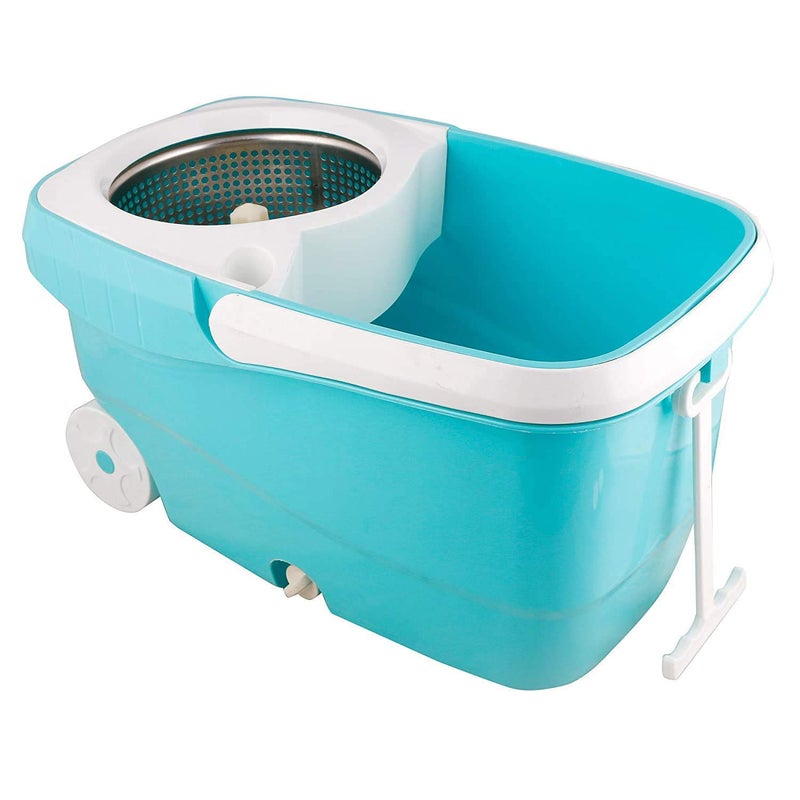 TS Playy TS Playy Spin Bucket Mop360 Degree Spin Bucket Rotating with Refill Super Absorbent Refill for All Type of Floors 180 Degree Bendable Handle for Perfect Cleaning Color May Vary  - Image 5