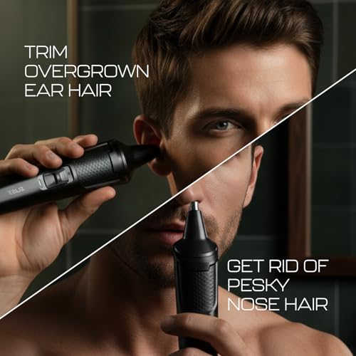 Zlade Jaws Blitz All in One Beard Trimmer for Men, Fast Charging with USB C , 40 Length Settings, 0.5mm to 20mm, 90 mins runtime, Charging Indicator, Self Sharpening, Detachable Washable Blades, 6 in 1 Trimmer with Beard, Nose and Precision Blade - Image 5