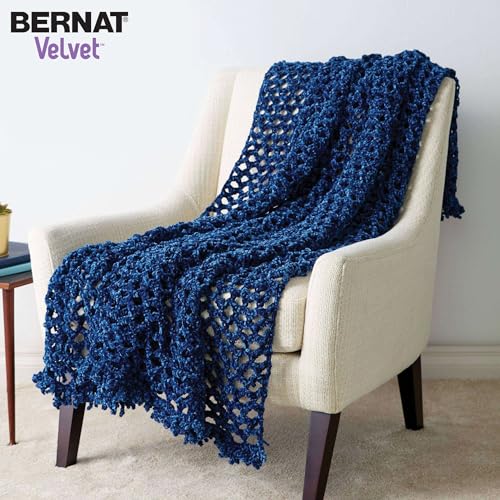 Bernat خيوط برنات بيبي فيلفيت بي بي أبيض ثلجي - عبوتان بوزن 300 جرام/10.5 أونصة - 100% بوليستر - #4 وزن متوسط - 492 ياردة - حياكة/كروشيه - Image 4