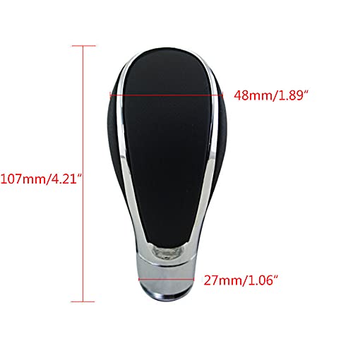 MACHSWON Car Knob Gear Shift Shifter Lever Knob Leather Gear Stick Shift Knob Fit for GM Buick Regal Opel Insignia Vauxhall - Image 2