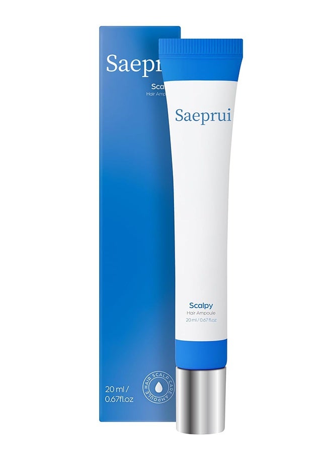 Seapuri Saeprui Scalpy Hair Growth Serum for Hair Loss & Thinning | Scalp Massager Treatment w/Salicylic Acid, Menthol, Dexpanthenol | Non-Greasy, Lightweight | Exfoliate Dandruff - Image 1