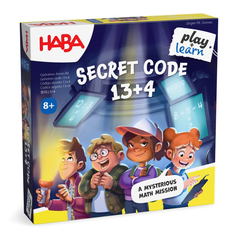 HABA Secret Code 134 Math Games for Kids 812 Learning Games for Classroom or Family Night A Fun Strategy Activity for Multiplication Math Practice - Image 3