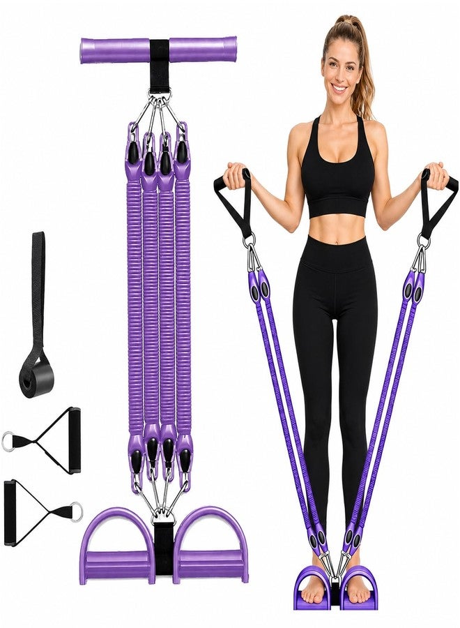 Eynshoo 2026 New Pedal Resistance Band with Handles, Adjustable Detachable Multifunction Pedal Resistance Band, Thai Natural Rubber Tension Rope for Abs, Arms, Waist, Legs & Home Fitness - Image 1