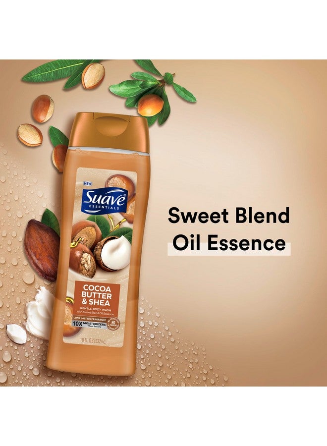 سواف غسول الجسم المرطب من سواف، بزبدة الكاكاو والشيا مع خلاصة فيتامين هـ، خالٍ من البارابين والفثالات، عبوة من 6 قطع، 18 أونصة - Image 3