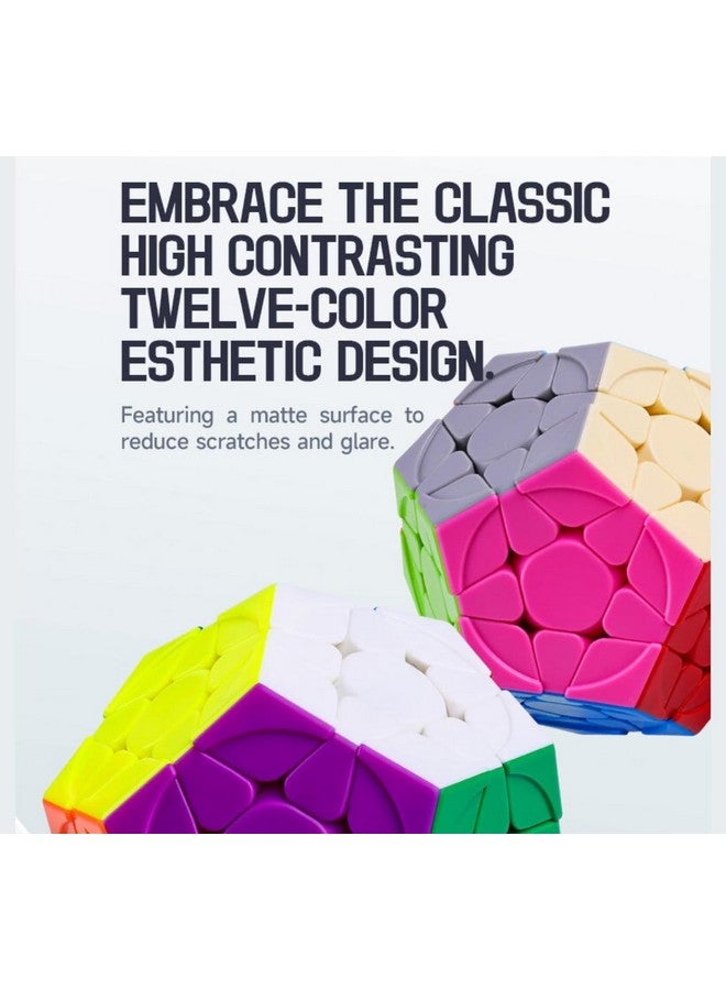 Cubelelo Drift Megaminx Speed Cube + Lube Combo | Stickerless High-Speed Megaminx Puzzle with Professional Lubrication | Ideal for Speedcubing Enthusiasts, Kids & Adults - Image 3