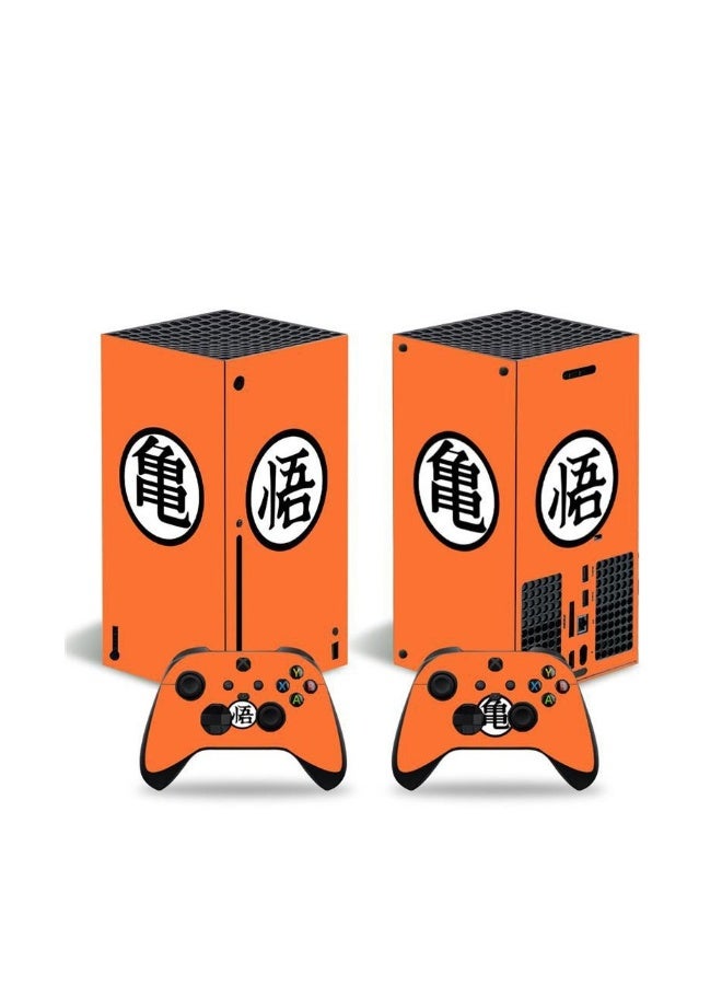 Beauenty XBOX series X console sticker Dragon Ball style sticker