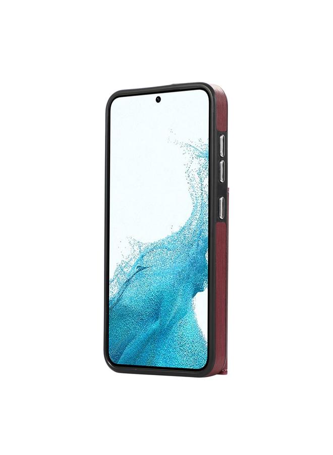 S-TOP Case For Samsung Galaxy A54 5G Brushed Texture Wallet Ring Holder Phone Case - Image 3