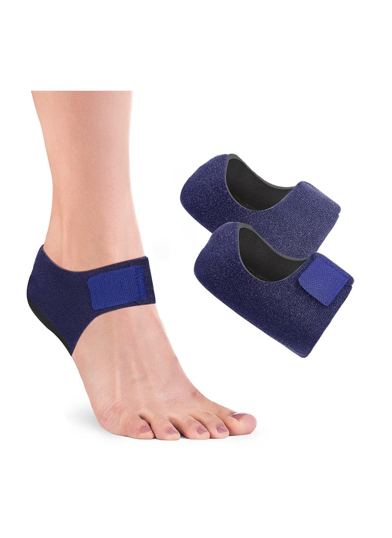 SYOSI Plantar Fasciitis Socks with Arch Support, 2PCS Heel Ankle Brace, Foot Care Compression Sleeve, Heel Protectors Heel Pads Cushion - Heel Spur -Tendinitis- Cracked Heelsfor Relieving Heel Pain  - Image 1
