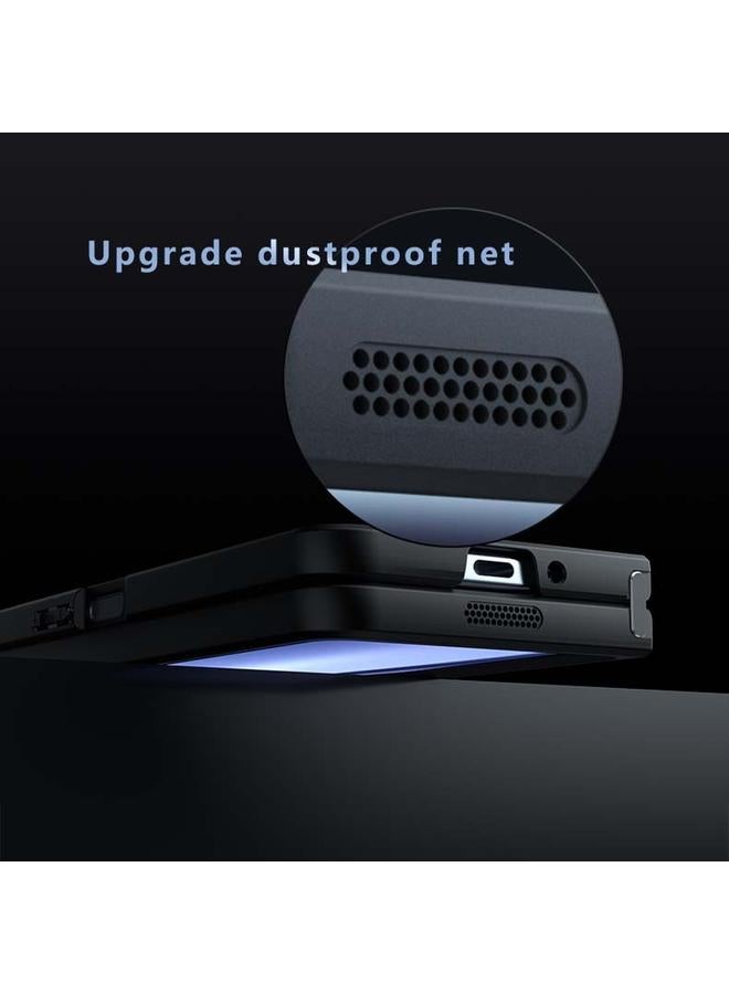 اس-توب جراب لهاتف Samsung Galaxy Z Fold4 Armor Big Pore PC Hybrid TPU - Image 5