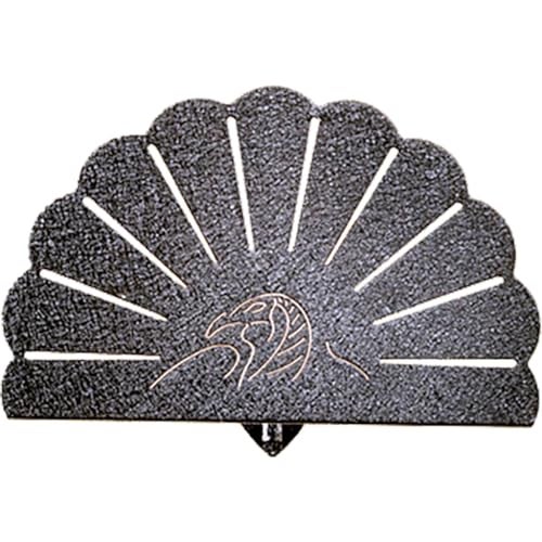 Skull Hooker Turkey Hooker Feather Fan - Perfect Kit for Hanging and Mounting Your Turkey Fan, Beard and Legs, Graphite Black, One Size (SKH-Turk-Assy-BLK) - Image 2