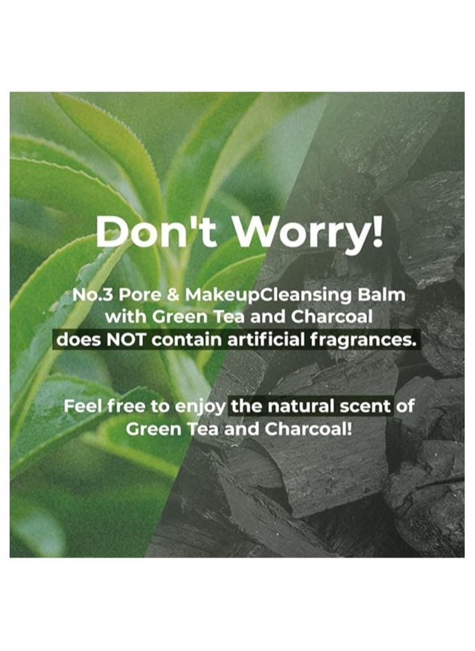 Nombozen No. 3 Green Tea Charcoal Pore & Makeup Cleansing Balm 85g - pzsku/ZEE27B62626002A65DF28Z/45/_/1737961166/910aa881-1ac8-452b-9248-abb08ef1595a