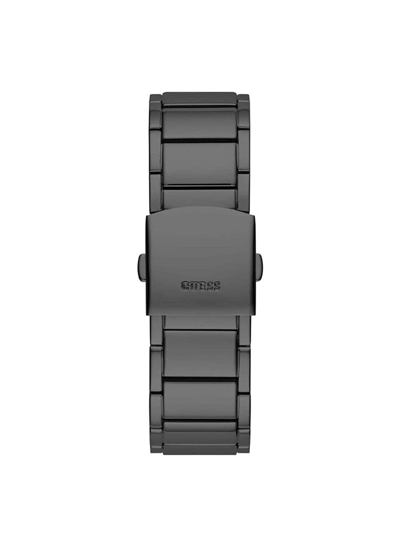 GUESS ساعة جيس فينيكس كوليكشن متعددة الوظائف للرجال بمينا سوداء كوارتز ملونة - GW0094G3 - Image 3