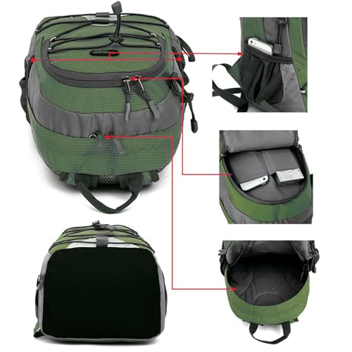 Bseash 10L Small Hiking Backpack for Kids Ages 3-6 Girls Boys Under 4 feet, Mini Waterproof Outdoor Sport Travel Camping Daypack (Army Green) - Image 5