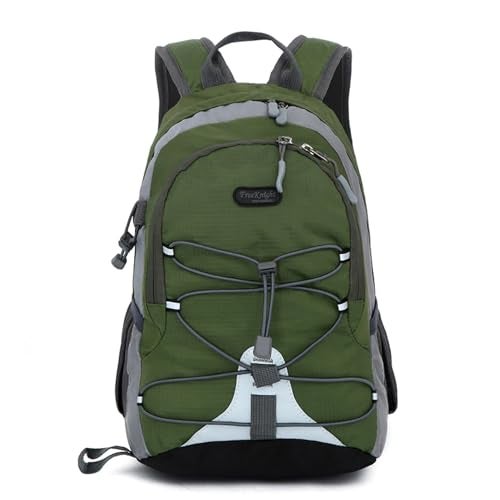 Bseash 10L Small Hiking Backpack for Kids Ages 3-6 Girls Boys Under 4 feet, Mini Waterproof Outdoor Sport Travel Camping Daypack (Army Green) - Image 1