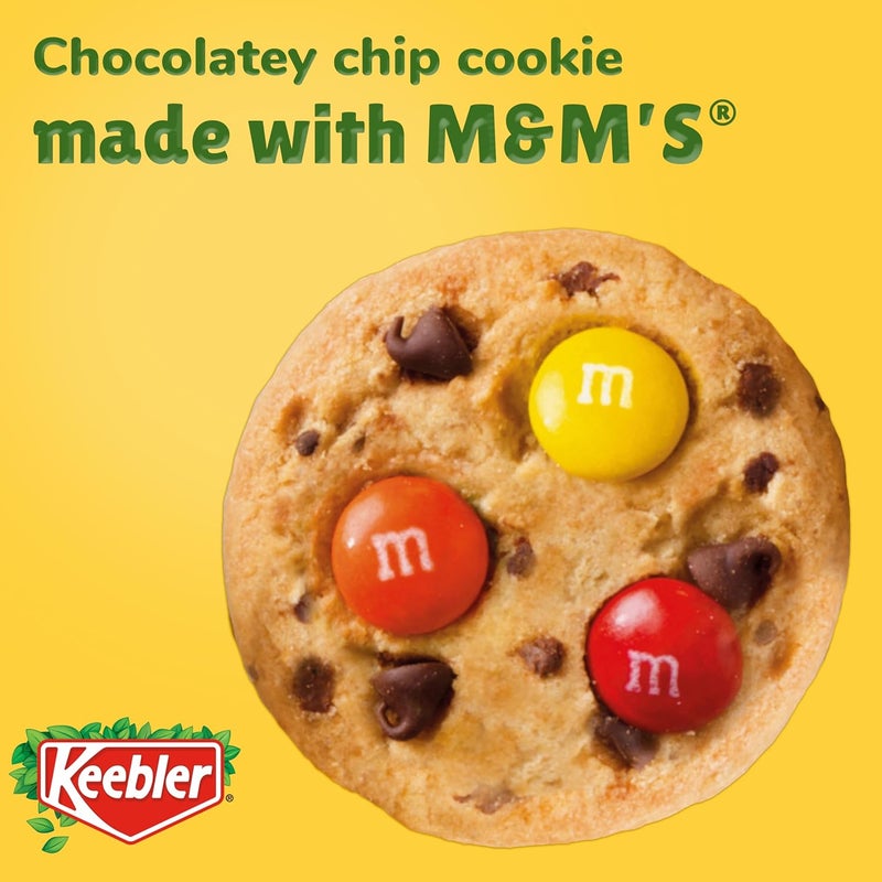 Keebler بسكويت كيبلر تشيبس ديلوكس مع M&Ms - 9.75 أونصة - Image 3
