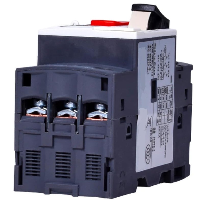 GV2ME06C 1 1 6A Motor Protection Circuit Breaker GV2 ME Series MPCB Industrial Overload Short Circuit Protection - Image 4