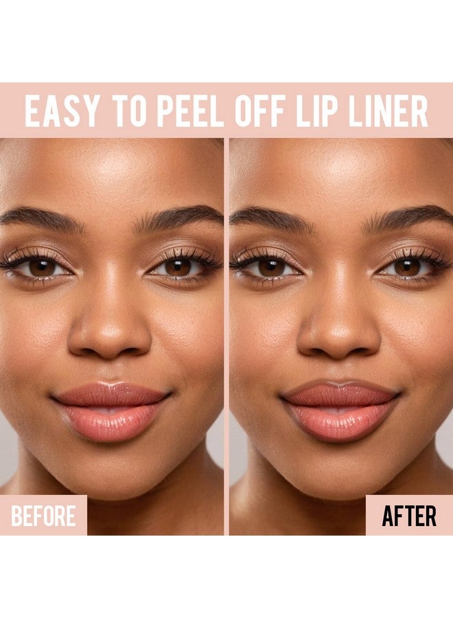 iMethod Lip Stain - Lip Liner Stain, Natural Long Lasting Lip Stain Peel Off, Waterproof Stay On All Day, Transfer-Proof, Highly Pigmented, Instant Peel Off Lip Stain Color, Nude Pink - Image 2