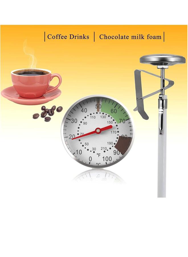 HOMESTAR Milk Thermometer Portable Food Baking with Probe For Coffee and Milk - Image 2
