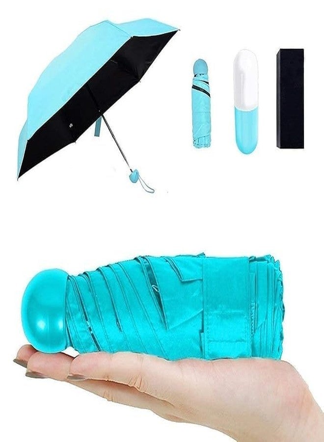 ROMILAS Capsule Umbrella (Blue, Pack of - 1) - Image 5