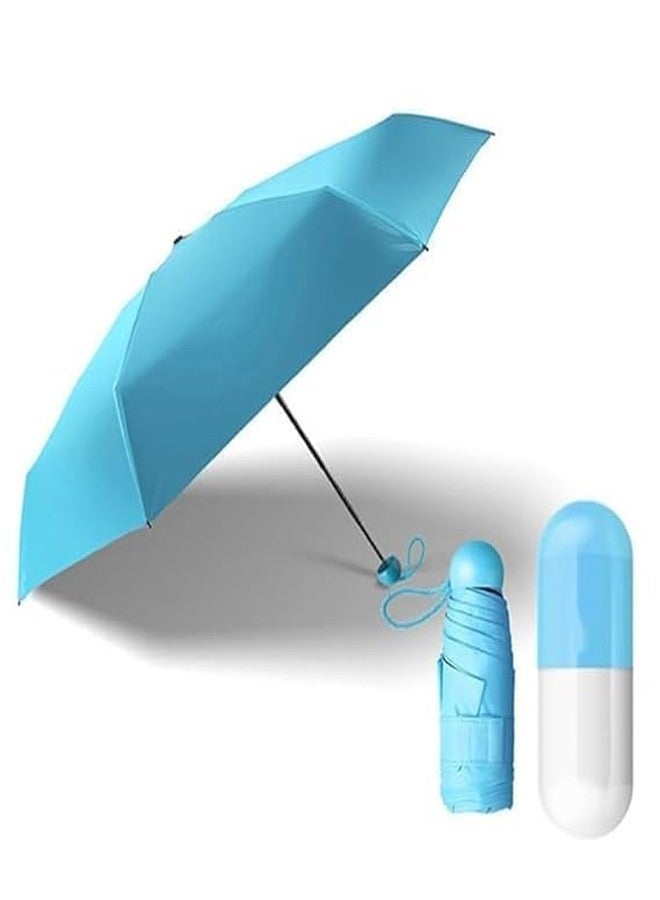 ROMILAS Capsule Umbrella (Blue, Pack of - 1) - Image 3