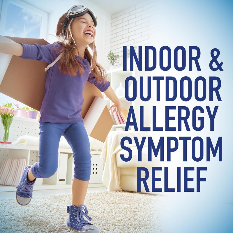 GoodSense Childrens Allergy Medicine 24 Hour Loratadine Oral Solution 5 mg5 mL DyeFree NonDrowsy Antihistamine Grape Flavor Ages 2 and Older 8 oz - Image 5
