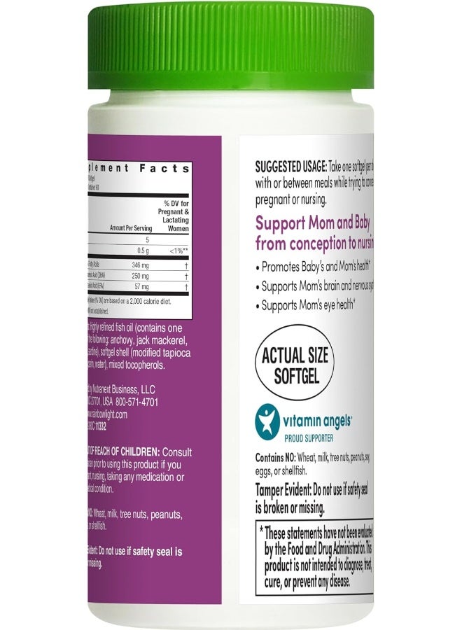 Rainbow Light Prenatal Vitamin, Omega-3 Fatty Acids & Prenatal Dha, Multivitamin For Women, Gluten Free, Promotes Baby'S Brain Development & Eye Health, Easy To Digest, 60 Softgels - Image 4