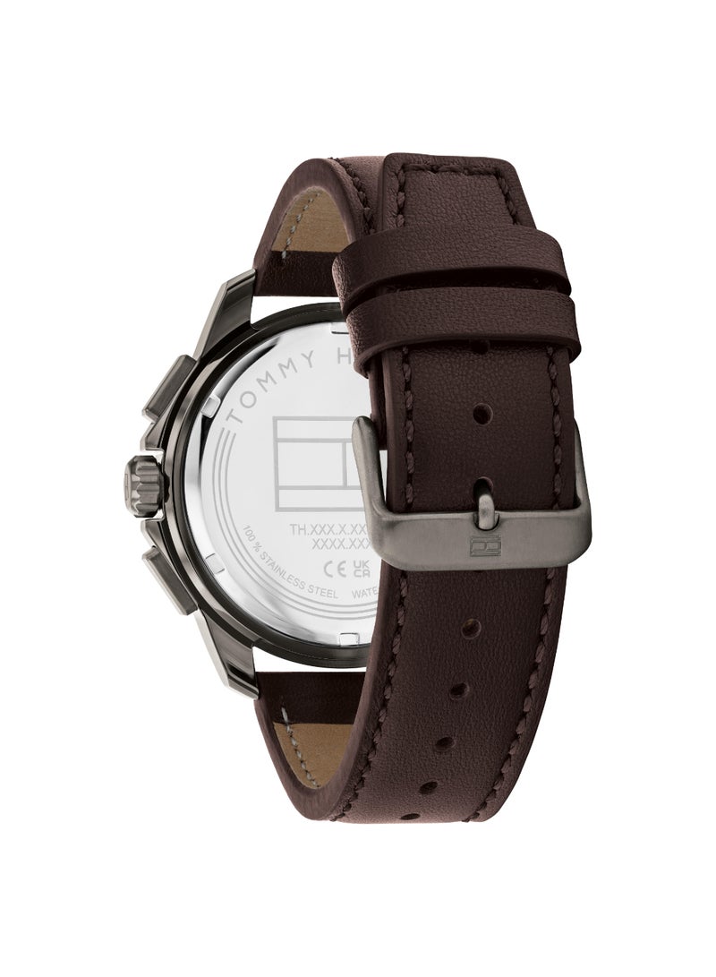 TOMMY HILFIGER Round Analog Men's Grey Case Watch - 1710623 - Image 3