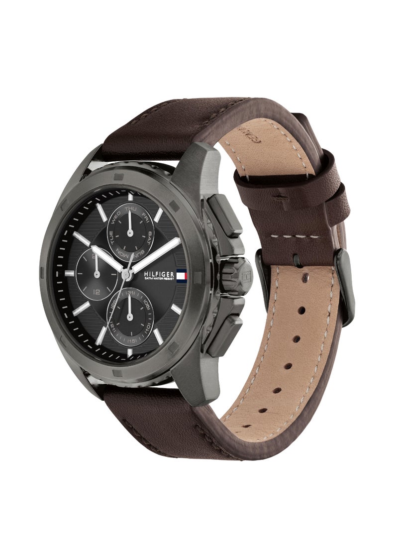 TOMMY HILFIGER Round Analog Men's Grey Case Watch - 1710623 - Image 2