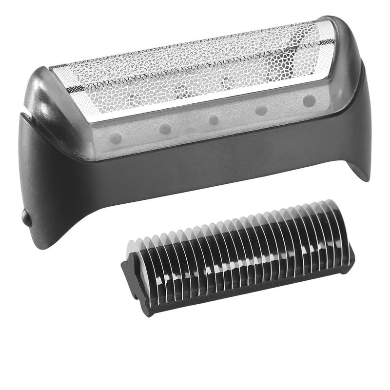 MAWAER New 10B Replacement Foil Cutter Set fit for BRAU 10B20B10002000 Series Shaver Head Set Replacement Parts Compatible with 180 190 1735 1775 5728 5729 170S