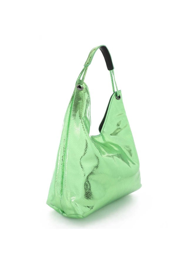 Mr.joe Mr Joe Green Verne Faux Leather Hobo Shoulder Bag for Women -4139 - Image 1