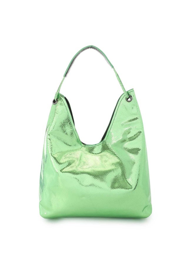 Mr.joe Mr Joe Green Verne Faux Leather Hobo Shoulder Bag for Women -4139 - Image 3