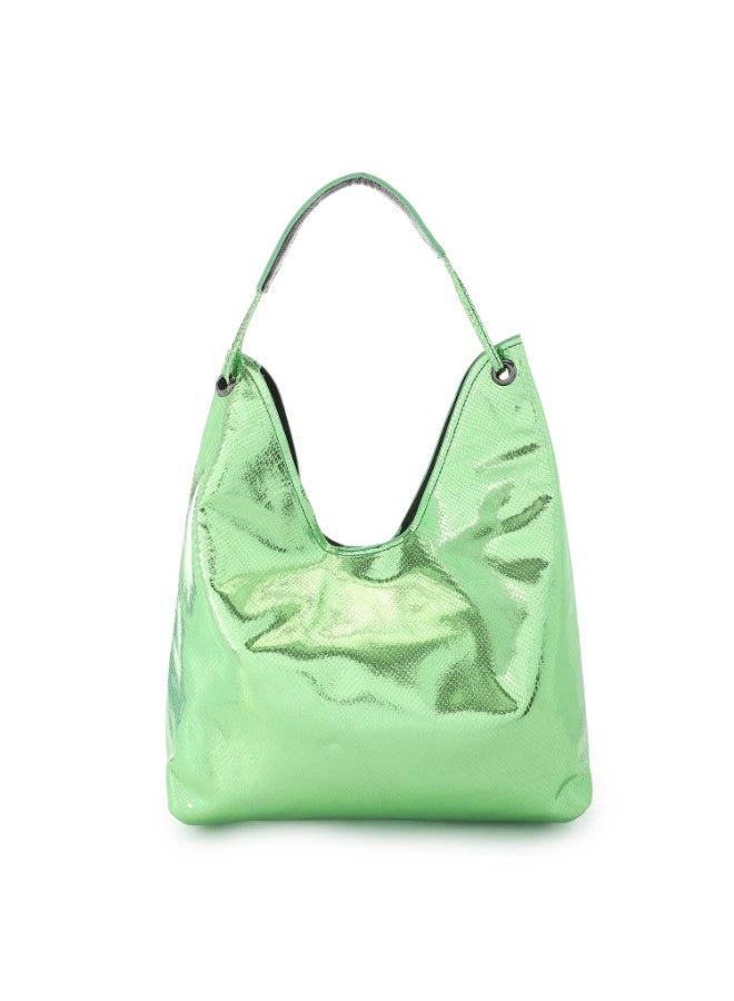 Mr.joe Mr Joe Green Verne Faux Leather Hobo Shoulder Bag for Women -4139 - Image 2