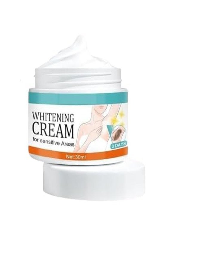 VALUEVIBES كريم مرطب للبشرة غير الموحدة اللون - ترطيب لطيف لمنطقة الإبطين والركبتين والمرفقين ومناطق الجسم - عناية خفيفة الوزن بالبشرة للاستخدام اليومي (30 مل) - Image 2