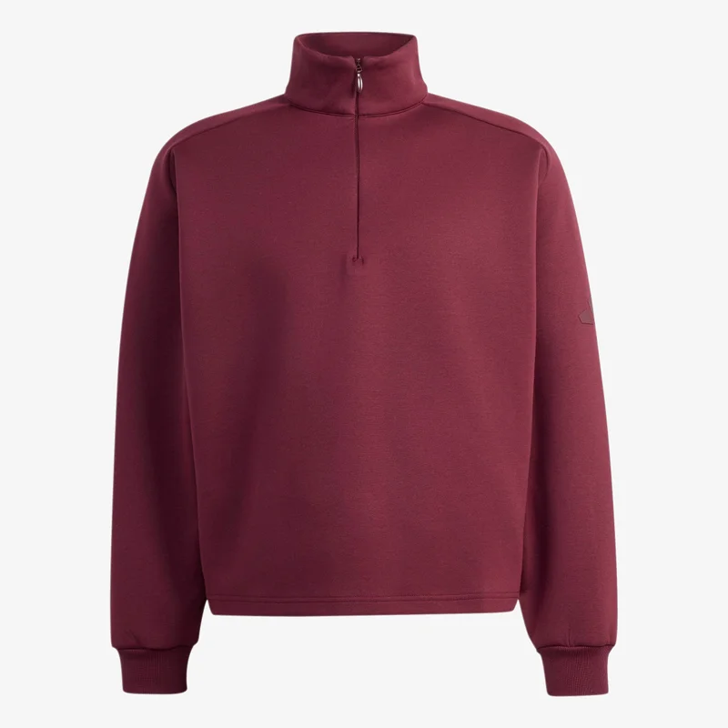 SOFT LUX WINTER KNIT QUARTER-ZIP