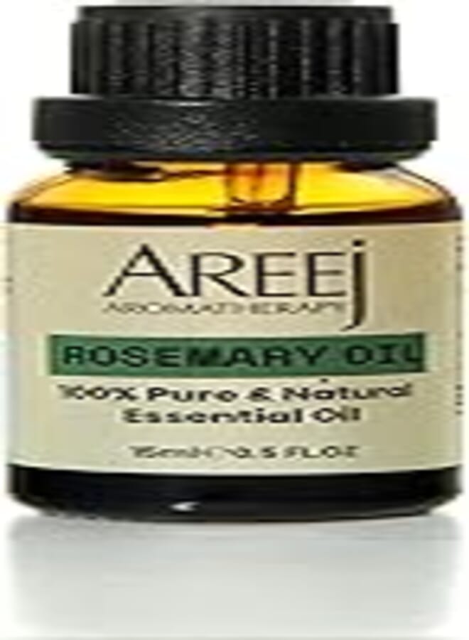 Areej Rosemary Essential Oil 15 ml - 100% Pure