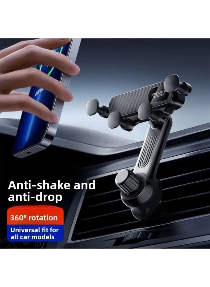 Car Anti-Shake Rotatable Phone Mount - Stable for Bumpy Roads, 360° Rotation, Easy Install (Best for Driving & Navigation) - Image 3
