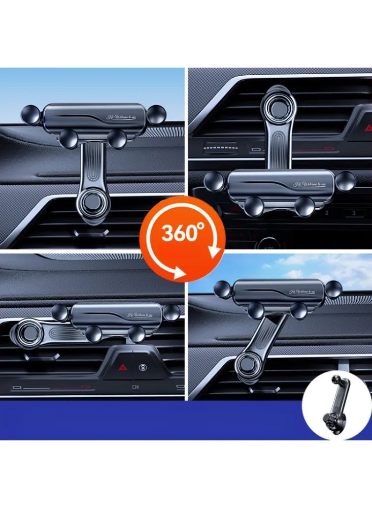 Car Anti-Shake Rotatable Phone Mount - Stable for Bumpy Roads, 360° Rotation, Easy Install (Best for Driving & Navigation) - Image 5