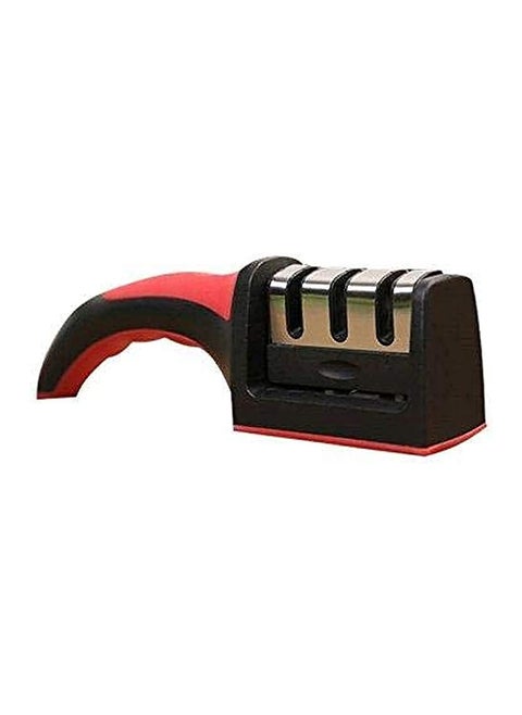 Kitchen Knife Sharpener Knife Sharpener Professional 3 Stage Sharping System For Steel Knives (Black)