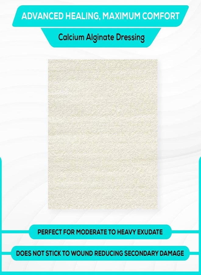 MedVance TM Alginate - Calcium Alginate Dressing 4.25"x4.25" Box of 5 dressings - Image 5