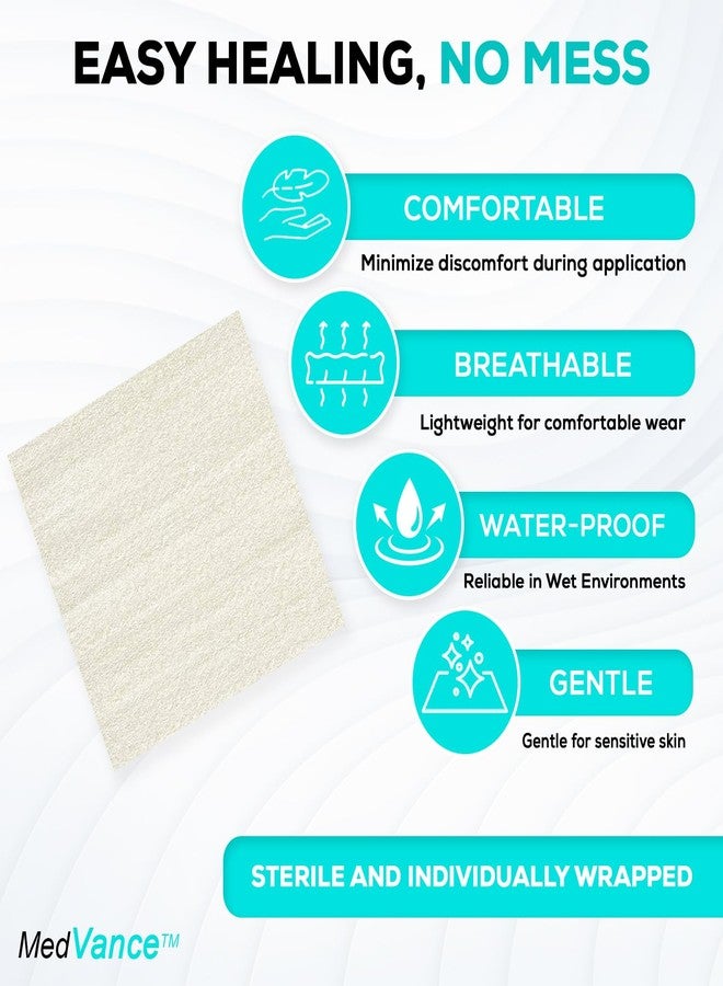 MedVance TM Alginate - Calcium Alginate Dressing 4.25"x4.25" Box of 5 dressings - Image 4