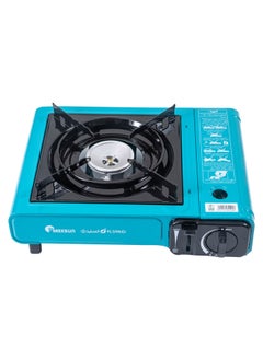 MAXSUN Maxsun, Portable gas stove for travel and trips, Outdoor cooking gas stove, Turquoise, Size 34.3*28.4*11.3 Cm  - Image 2
