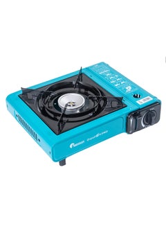 MAXSUN Maxsun, Portable gas stove for travel and trips, Outdoor cooking gas stove, Turquoise, Size 34.3*28.4*11.3 Cm  - Image 1