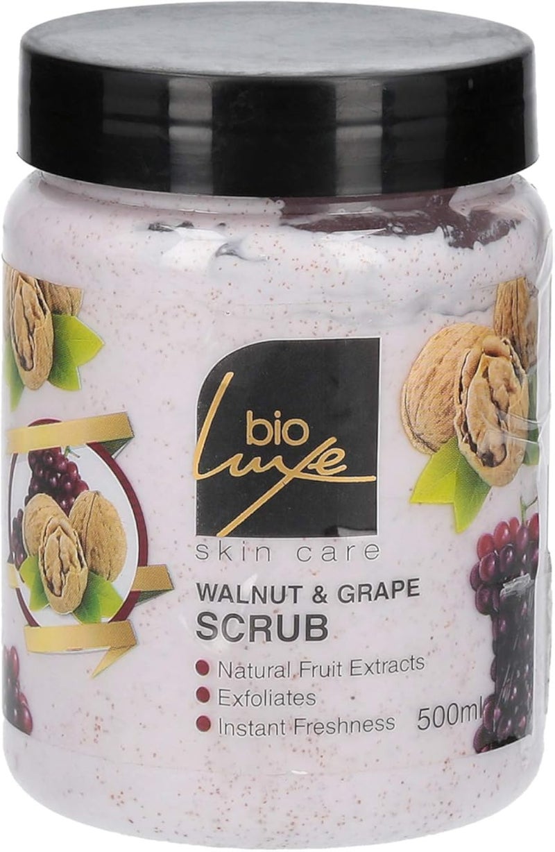 Bio Luxe Skin Care - Walnut & Grape Scrub