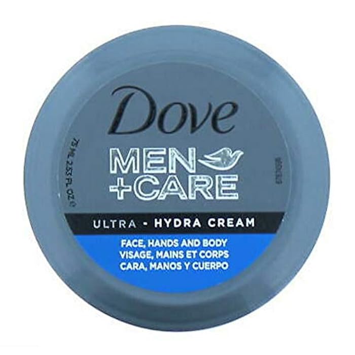 Dove Men+Care Ultra-Hydra Cream with 24 Hour Moisturization, 2.53 FL OZ (Pack of 1). - Image 1