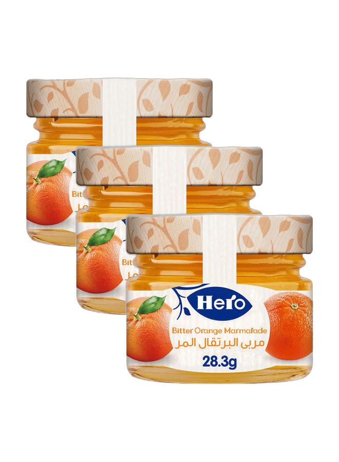 Hero Bitter Orange Marmalade Jam Mini Jar - 28.3grams Single (Pack of 3) - Image 1