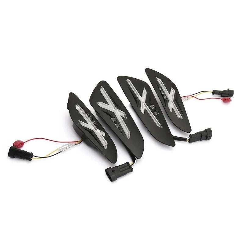 Vespa Sprint 150 Primavera 150 motorcycle aftermarket accessories kit for urban commuting, aluminum alloy body, matte black finish, lightweight and corrosion-resistant