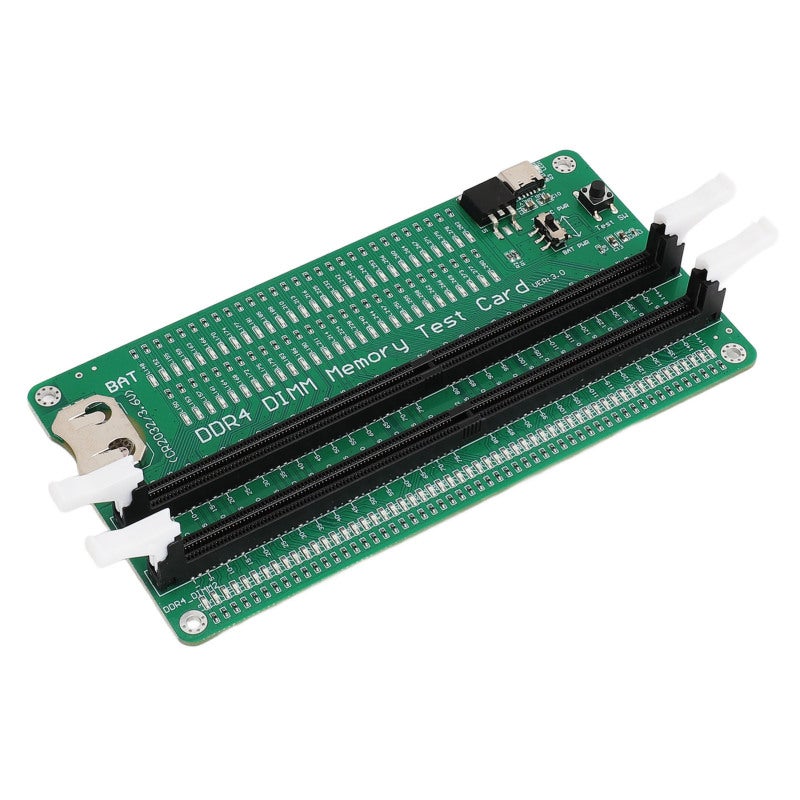 أداة تشخيص ذاكرة DDR4 لسطح المكتب - بطاقة اختبار DDR4 احترافية مع مؤشرات LED لاكتشاف أعطال ذاكرة الكمبيوتر المكتبي - Image 4