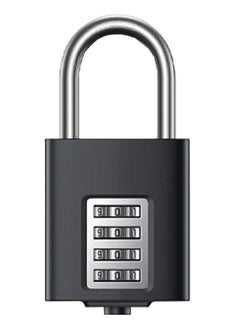 Generic Outdoor Weatherproof Padlock, Heavy Duty Combination Padlock, 4 ...